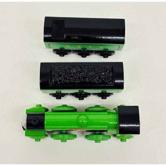 Thomas Wooden Railway Flying Scotsman Engine Tenders Character Card & Box LN - Picture 12 of 16